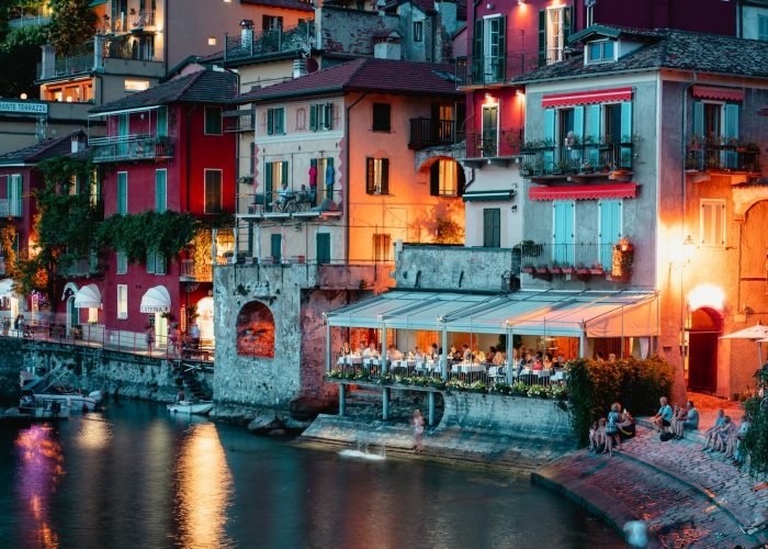 green and brown building